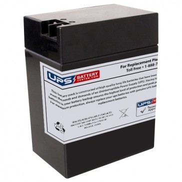 Helios FB6-13 6V 14Ah Battery with +F2 / -F1 Terminals