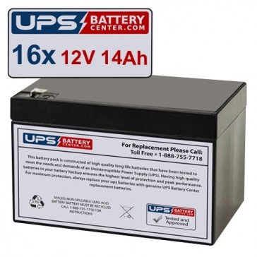 IntelliPower Bright UPS 3000VA 2100W FA10076 Compatible Replacement Battery Set