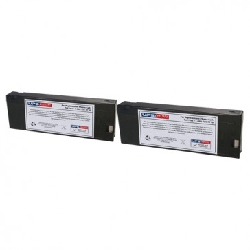 Philips Viritia Monitor 1204A Compatible Battery Set