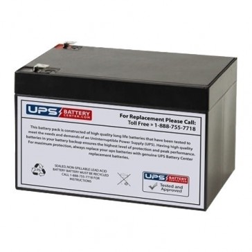PowerStar PS12-15 12V 15Ah Battery with F2 Terminals