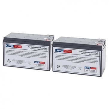 PowerVar GTS Series 600VA 480W ABCEG601-11 Compatible Replacement Battery Set