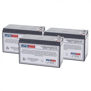 Powerware EX1500RT2U Compatible Replacement Battery Set