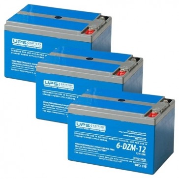 Rosso Motors eQuad S Pink 500W ATV 36V 12Ah Battery Set