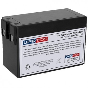 RYTON 12V 2.5Ah RT1225 Replacement Battery with F1 Terminals