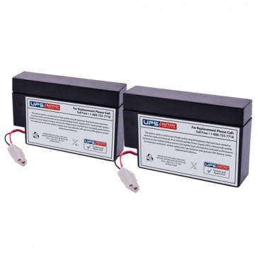 Schiller America AT-10 EKG Machine 12V 0.8Ah Medical Batteries with WL Terminals