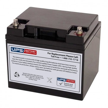SES BT45-12 12V 45Ah Battery with F9 Terminals