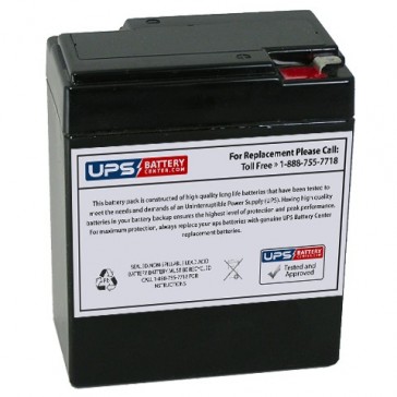 SigmasTek SP6-8.5 6V 8.5Ah Battery with F1 Terminals