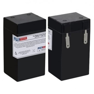 Werker WKA6-2ST 6V 2Ah Battery with Tab Terminals