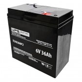 Crown 6V 36Ah 6CE36 Replacement Battery with F2 Terminals