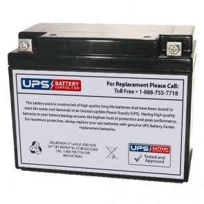 Ultracell 6V 20Ah UL20-6 Replacement Battery with NB Terminals