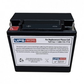 A-iPower 12000W SUA12000E Portable Generator Compatible Replacement Battery