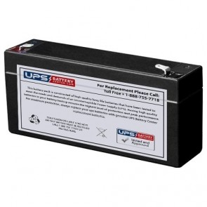 Aokly Power 6V 3.5Ah 3-FM-3.2 Replacement Battery with F1 Terminals