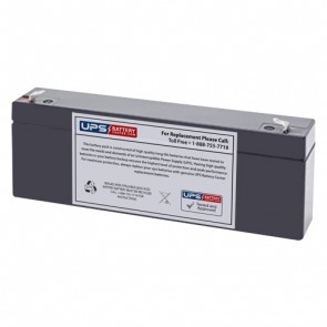 Canbat 12V 2.6Ah CBL2.6-12 Replacement Battery with F1 Terminals
