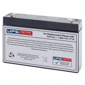 Critikon Dinamap 8120 12V 2.8Ah Compatible Battery