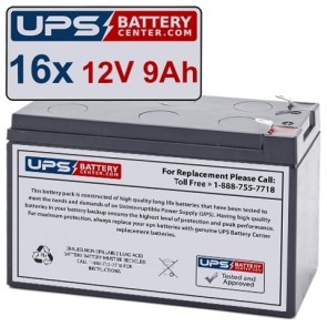 Dell 192V external battery module (EBM) J739N Comaptible replacement battery set