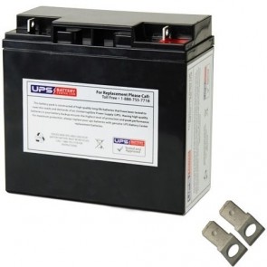 Exell 12V 18Ah EB12180F2 Battery with F2 Terminals
