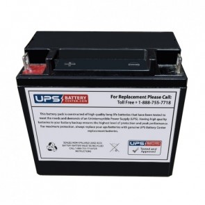 WEN 11050 Watt FG11050PBE Dual Fuel Generator Compatible Replacement Battery