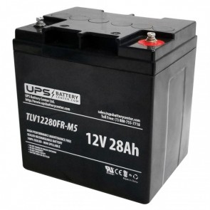 Furukawa 12V 28Ah FPX12240H Replacement Battery with M5 Terminals