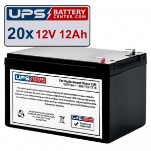 General Electric Digital Energy 8kVA LP 8-11U Compatible Replacement Battery Set