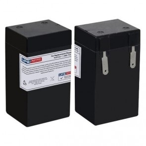 Leoch 6V 2.3Ah LP6-2.0 Replacement Battery with Tab Terminals