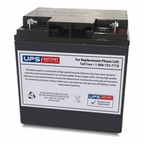 MHB 12V 26Ah MS26-12H Replacement Battery with F3 Terminals
