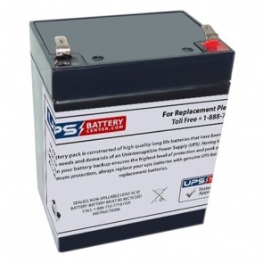 Multipower MP2.9-12R 12V 2.9Ah Battery with F1 Terminals - Right Side (+)
