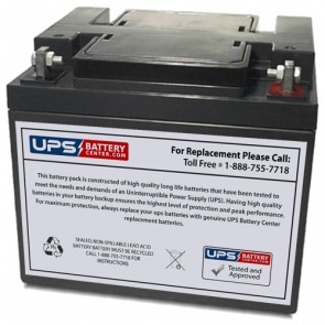 Ostar Power 12V 40Ah OP12400 Battery with F6 - Nut & Bolt Terminals