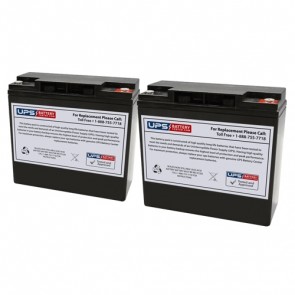 Phoenix Contact UPS-BAT/VRLA/24DC/20AH - 1109004 Compatible Battery Set