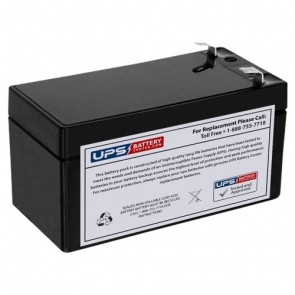 RPower 12V 1.2Ah VDS12-1.2 Battery with F1 Terminals