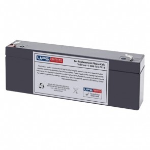 Ultracell 12V 2.6Ah UL2.6-12 Replacement Battery with F1 Terminals