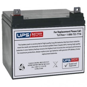 Union 12V 35Ah MX-12340 Battery with NB Terminals