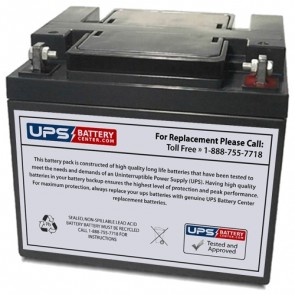 Union 12V 45Ah MX-12400 Battery with F6 Terminals