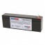 New Power NS12-2.6 12V 2.6Ah Battery