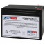 Weida HX12-10A F2 12V 10Ah Battery