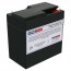Carpenter Watchman CA1 6V 6.5Ah Battery with FP Terminals