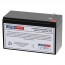 CBB 12V 7.5Ah NP7.5-12 Battery with F1 Terminals
