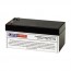 CGB 12V 3.2Ah CB1234 Replacement Battery with F1 Terminals