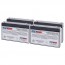 Dual Lite AS80I Replacement Battery Set with F1 Terminals