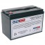 EaglePicher 12V 100Ah CF-12V100 Battery with M8 Insert Terminals