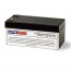 EaglePicher 12V 3.2Ah CF-12V3 Battery with F1 Terminals