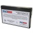 Gaston 12V 2Ah GT12-2S Battery with Tab Terminals