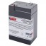 GP 6V 6Ah GB6-6 Battery with F1 Terminals