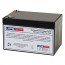 Power-Sonic 12V 15Ah PS-12140 F2 Battery with F2 Terminals