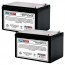 Siemens SITOP BAT1600 DC 24V 12Ah 6EP4135-0GE00-0AY0 Compatible Battery Set