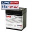 Tripp Lite SmartOnline 6000VA SU6000RT4UHVPM Compatible Battery Set