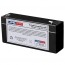 Universal 6V 3.4Ah UB634 Battery with F1 Terminals