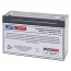 VMF SLA12-6 6V 12Ah Battery with F1 Terminals