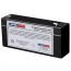 Yucel 6V 3.2Ah Y3.2-6 Replacement Battery with F1 Terminals